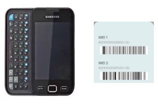 Cómo ver el código IMEI en S5330 Wave533