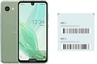 Cómo ver el código IMEI en Aquos R2 compact