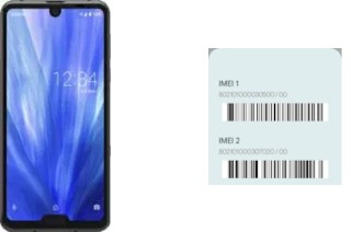 Cómo ver el código IMEI en Aquos R3