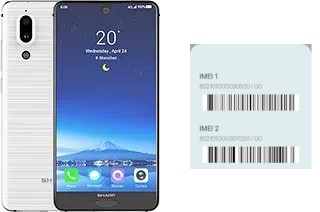 Cómo ver el código IMEI en Aquos S2