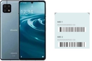 Cómo ver el código IMEI en Aquos Sense6