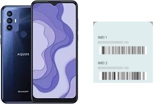Cómo ver el código IMEI en Aquos V6 Plus