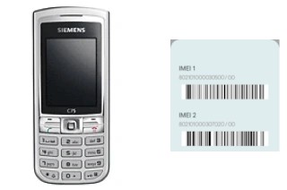 Cómo ver el código IMEI en Siemens C75