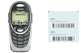 Cómo ver el código IMEI en Siemens S55