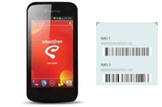 Cómo ver el código IMEI en Smartfren New Andromax-I