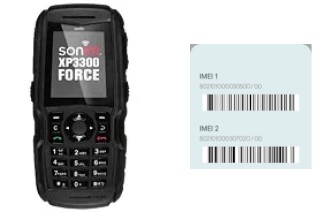 Cómo ver el código IMEI en XP3300 Force