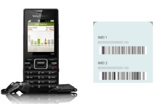 Cómo ver el código IMEI en Sony Ericsson Elm