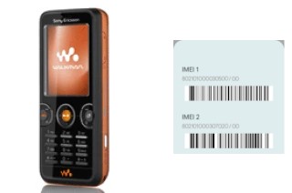 Cómo ver el código IMEI en W610