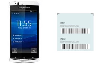 Cómo ver el código IMEI en Xperia Arc S