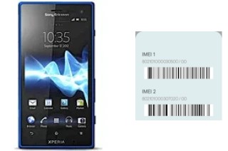 Cómo ver el código IMEI en Xperia acro HD SO-03D