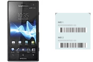 Cómo ver el código IMEI en Xperia acro HD SOI12