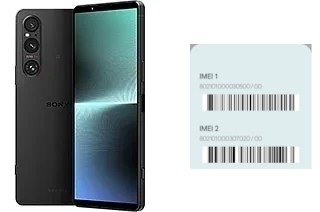 Cómo ver el código IMEI en Xperia 1 V