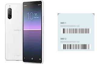 Cómo ver el código IMEI en Xperia 10 II