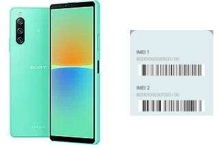 Cómo ver el código IMEI en Xperia 10 IV