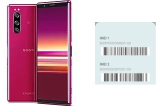 Cómo ver el código IMEI en Xperia 5