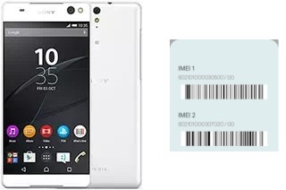 Cómo ver el código IMEI en Xperia C5 Ultra