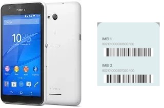 Cómo ver el código IMEI en Xperia E4g