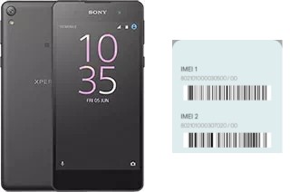 Cómo ver el código IMEI en Xperia E5