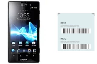 Cómo ver el código IMEI en Xperia ion HSPA