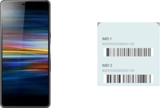Cómo ver el código IMEI en Xperia L3