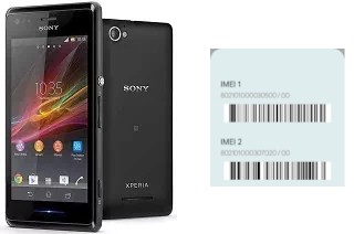 Cómo ver el código IMEI en Xperia M