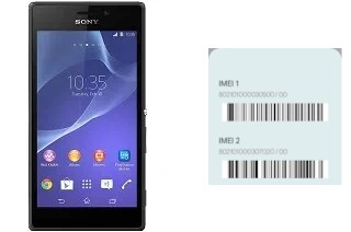 Cómo ver el código IMEI en Xperia M2 dual