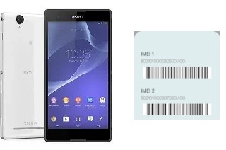 Cómo ver el código IMEI en Xperia T2 Ultra dual