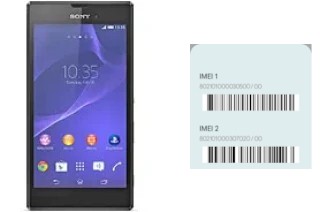 Cómo ver el código IMEI en Xperia T3