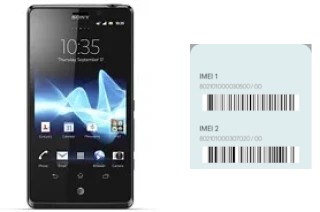 Cómo ver el código IMEI en Xperia T LTE