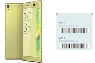 Cómo ver el código IMEI en Xperia XA Ultra