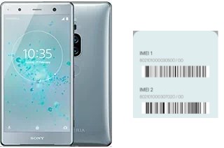 Cómo ver el código IMEI en Xperia XZ2 Premium