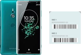 Cómo ver el código IMEI en Xperia XZ3