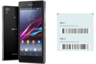 Cómo ver el código IMEI en Xperia Z1