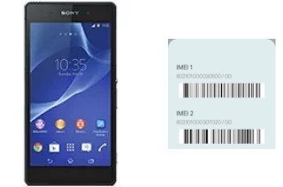 Cómo ver el código IMEI en Xperia Z2a