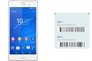 Cómo ver el código IMEI en Xperia Z3 Dual