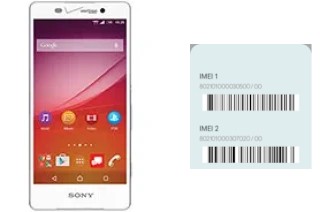 Cómo ver el código IMEI en Xperia Z4v