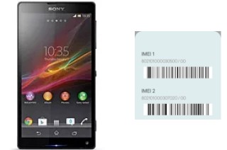 Cómo ver el código IMEI en Xperia ZL