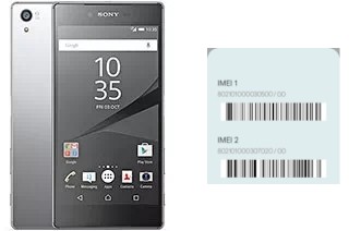 Cómo ver el código IMEI en Xperia Z5 Premium