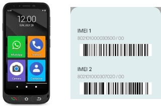 Cómo ver el código IMEI en ZEUS 4G PRO