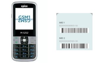 Cómo ver el código IMEI en M-5252