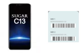 Cómo ver el código IMEI en Sugar C13