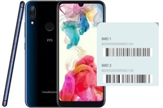 Cómo ver el código IMEI en Symphony Z15