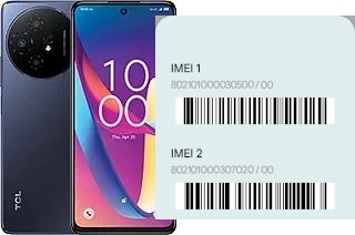 Cómo ver el código IMEI en 50 XL