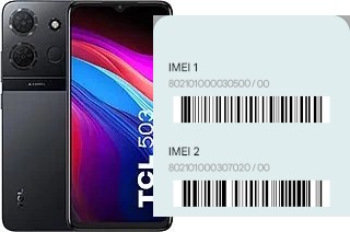 Cómo ver el código IMEI en TCL 503