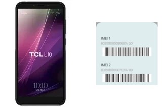 Cómo ver el código IMEI en TCL L10