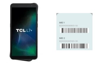 Cómo ver el código IMEI en TCL L7+