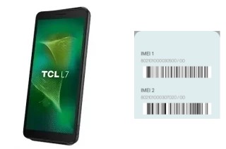 Cómo ver el código IMEI en TCL L7