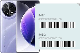 Cómo ver el código IMEI en Camon 30S