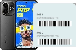 Cómo ver el código IMEI en Pop 9