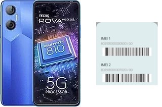 Cómo ver el código IMEI en Pova Neo 5G